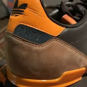 vintage adidas ZXZ+ brown orange tan sneakers. ULTRA RARE SAMPLE SHOE. M9 W11 adidas | Shoes | Vintage Adidas Zxz Brown Orange Tan  main image 4